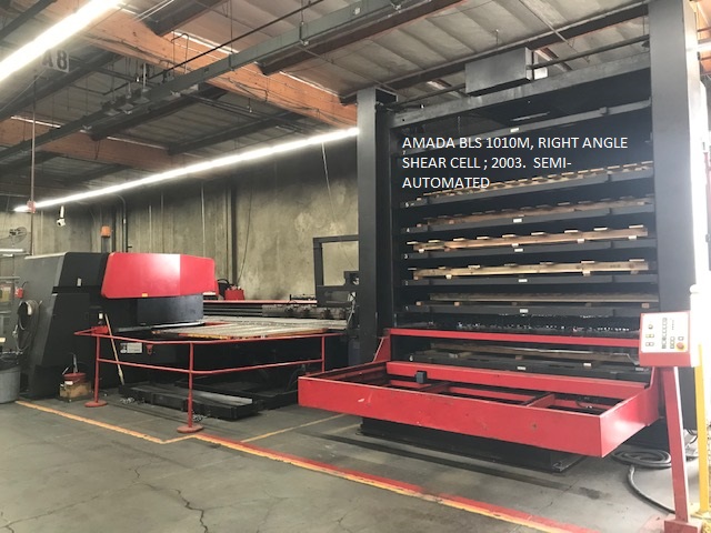 Amada BLS 1010M Load-Unload System, Machine ID: 7984